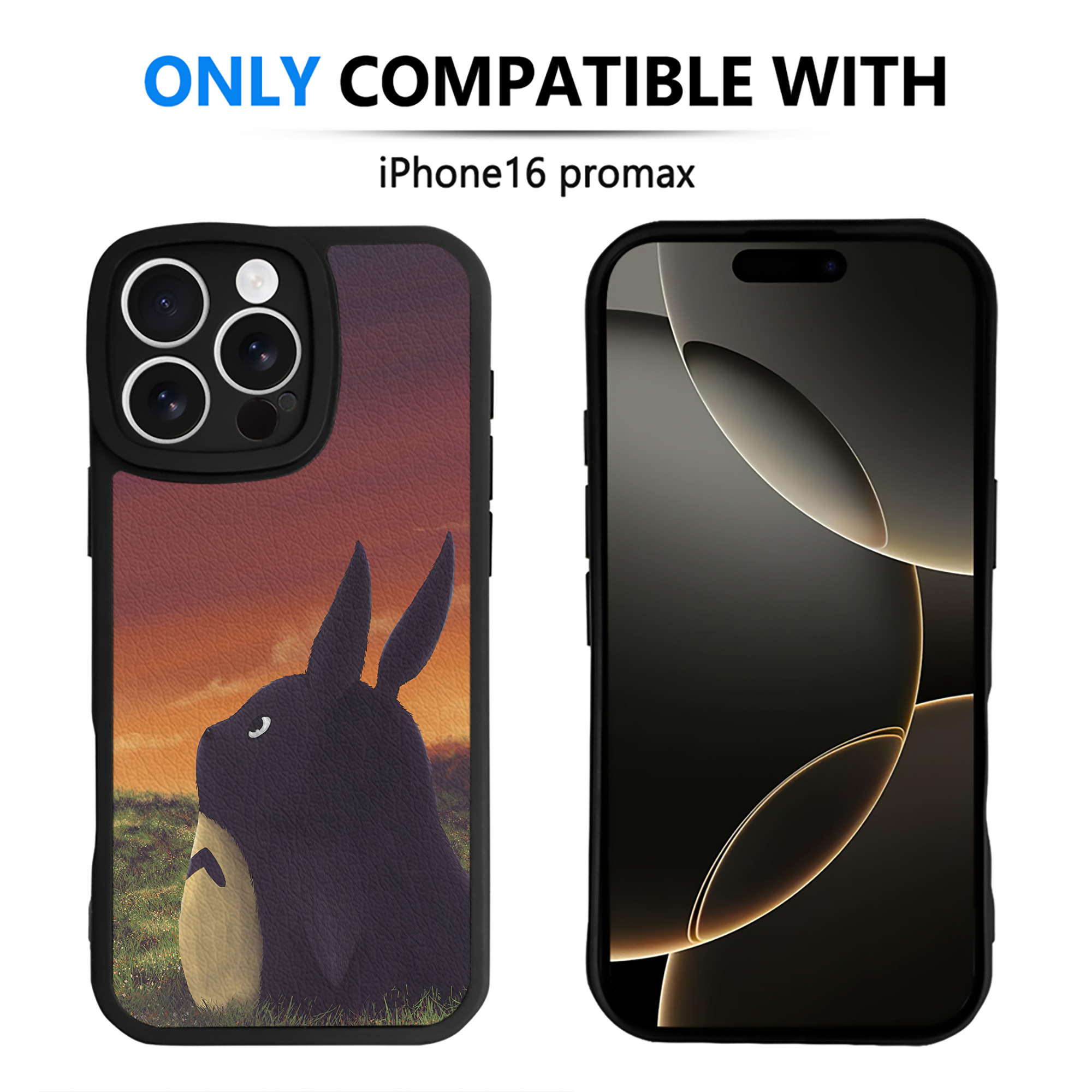 （画像用） となりのトトロ 草壁メイ 草壁サツキ My Neighbor Totoro Satsuki Kusakabe Mei Kusakabe 【iPhone 16シリーズ対応】シリコンスマホケース（レザー調） 材質：シリコン